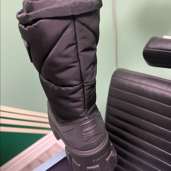 Black Prada Boots, size 6.5 women’s us - Picture 5 of 5